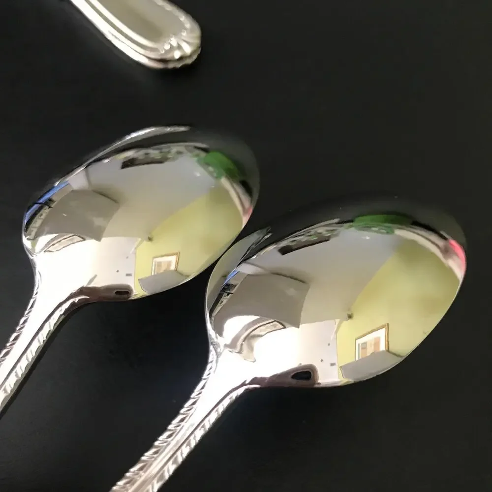Reed & Barton Domain Teaspoon Lot of 4 Stainless Steel 18/10 Flatware China D
